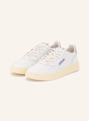 Autry Sneakersy Medalist Low Ll bílá / olivová