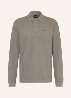 Boss Piqué-Poloshirt Pete Regular Fit gruen