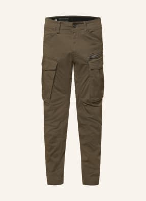 G-Star Cargo Kalhoty Tapered Fit olivová / šedá