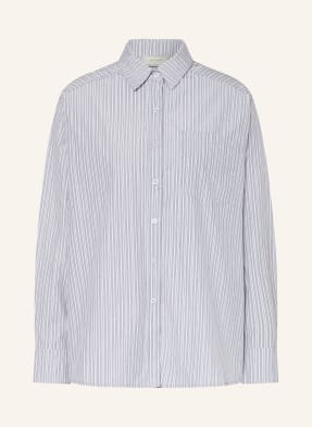 Neo Noir Hemdbluse Dalma Mit Schmucksteinen grau