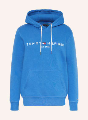 Tommy Hilfiger Mikina S Kapucí modrá
