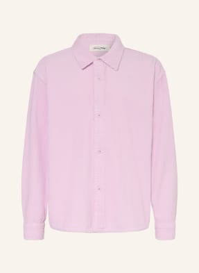 American Vintage Cord-Overshirt rosa