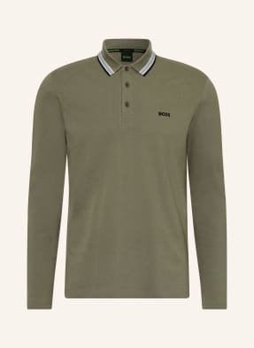 Boss Piqué-Poloshirt Plisy Regular Fit beige