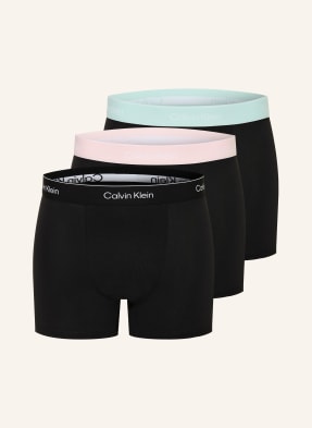 Calvin Klein 3er-Pack Boxershorts Icon Cotton Relaxed Fit schwarz