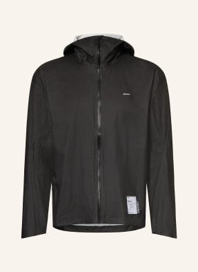 Satisfy Běžecká Bunda 3l Rain Fly Jacket černá