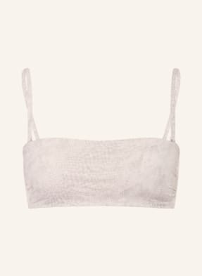 Calvin Klein Bandeau-Bikini-Top beige