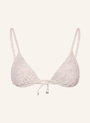 Calvin Klein Triangel-Bikini-Top beige