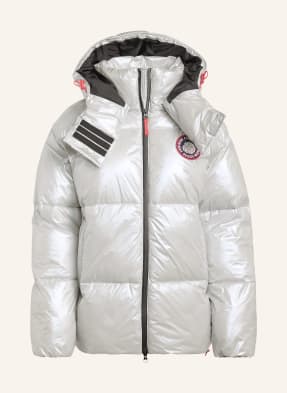 Adidas Steppjacke Adidas X Moon Boot grau