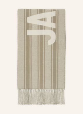 Jacquemus Šála krémová / khaki