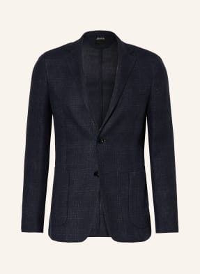 Zegna Sako Extra Slim Fit tmavě modrá