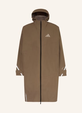 Adidas Terrex Pláštěnka Xploric tmavě hnědá