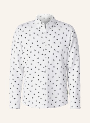 Joop! Jeans Košile Hansen Regular Fit bílá / černá
