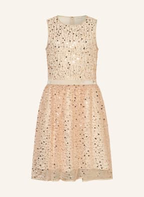 Guess Kleid Mit Pailletten beige
