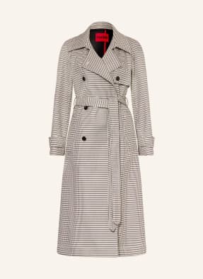 Hugo Trenchcoat Mesilla krémová / béžová / černá