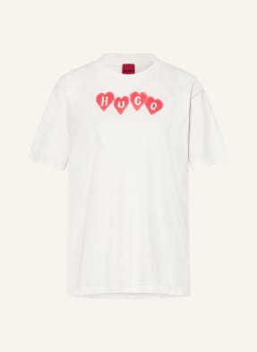 Hugo Tričko Vintage Tee režná / červená