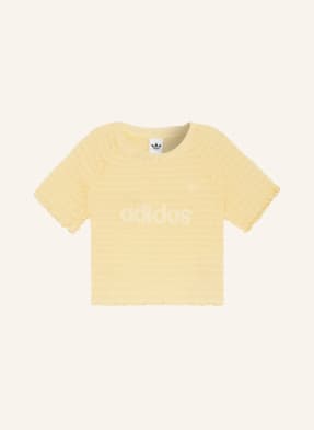 Adidas Originals Tričko Ze Síťoviny žlutá