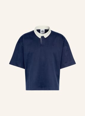 Adidas Originals Jerseyové Polo Tričko Premium Essentials tmavě modrá / tmavě žlutá