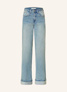 Gestuz Džíny S Širokými Nohavicemi Gzsara 104590 washed blue