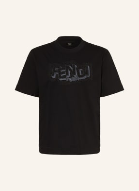 Fendi Tričko černá