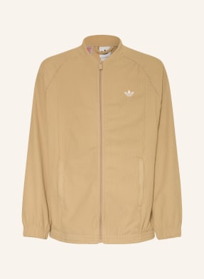 Adidas Originals Manšestrová Bunda Sst Oversize Corduroy Originals béžová