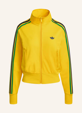 Adidas Originals Tréninková Bunda Firebird Classic žlutá / zelená / tmavě modrá