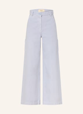Weekend Max Mara Kalhoty Marlene Skipper 002 light blue