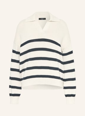 Weekend Max Mara Svetr Panfilo béžová / tmavě modrá