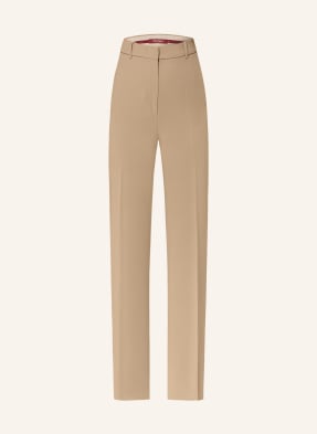 Max Mara Studio Kalhoty Marlene Quasar béžová