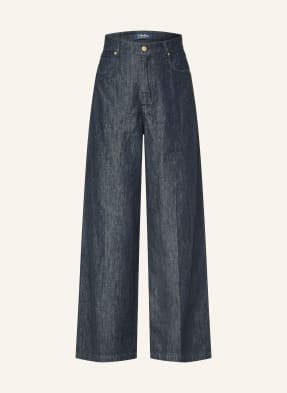 S Max Mara Džíny S Širokými Nohavicemi Lavinia 001 ultramarine