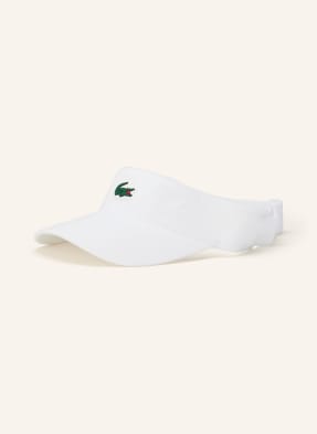 Lacoste Visor-Cap weiss
