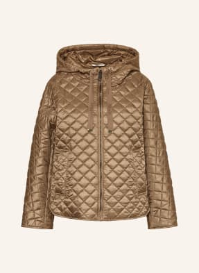 Max Mara The Cube Prošívaná Bunda Giorno černošedá