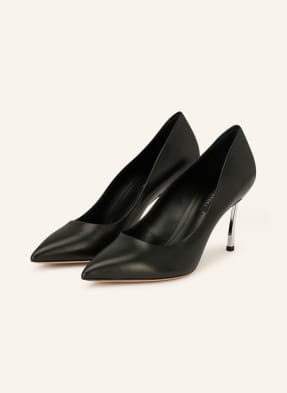 Casadei Lodičky Blade Jolly černá / stříbrná