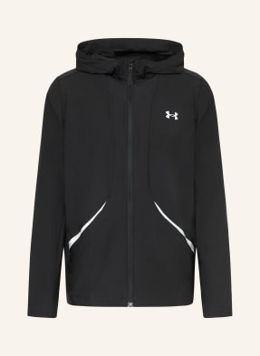 Under Armour Funkční Bunda Ua Unstoppable černá / stříbrná