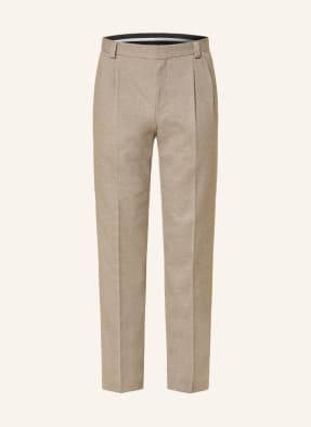 Hugo Kostýmové Kalhoty Hesten Extra Slim Fit 269 medium beige