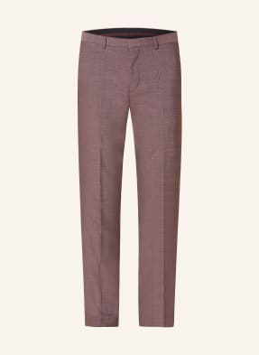 Hugo Kostýmové Kalhoty Hesten Extra Slim Fit 236 light/pastel brown
