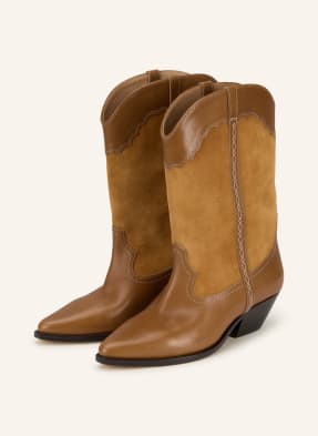 Isabel Marant Cowboy Boots Duerto braun
