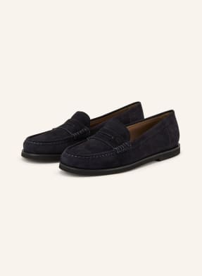 Gianvito Rossi Penny Loafers tmavě modrá