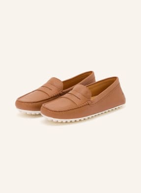 Tod's Penny-Loafer Gomma braun