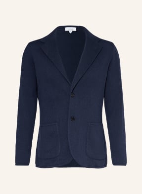 Lardini Pletené Sako Extra Slim Fit tmavě modrá