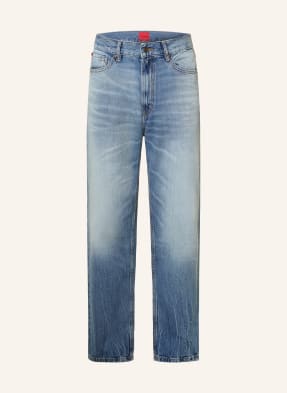 Hugo Džíny Hugo Relaxed Tapered Fit 430 bright blue