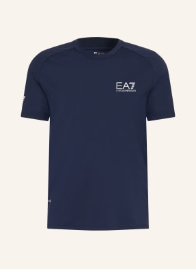 ea7 Emporio Armani Funkční Tričko tmavě modrá