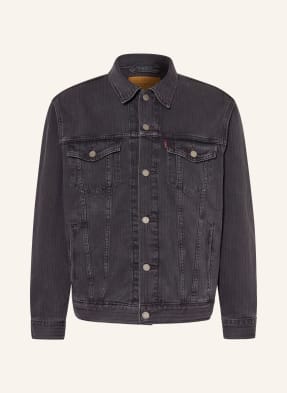 Levi's® Džínová Bunda Relaxed Fit Trucker 86 blacks