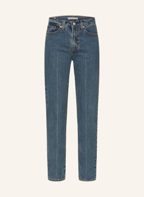 Levi's® Rovné Džíny Wedgie Slim 08 dark indigo - flat finish