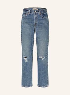 Levi's® Rovné Džíny Easy Dad 09 med indigo - worn in