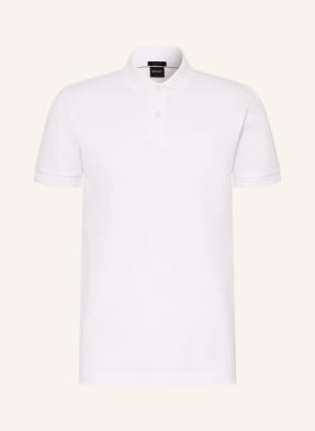 Boss Piqué-Poloshirt Pio weiss