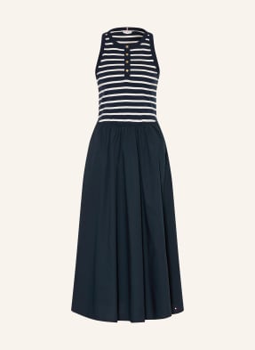 Tommy Hilfiger Kleid Im Materialmix blau