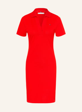 Tommy Hilfiger Piqué-Kleid blau