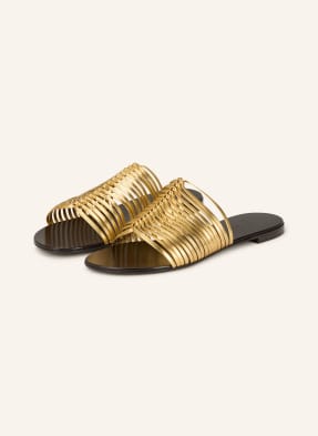 Giuseppe Zanotti Design Pantoletten Savoia gold