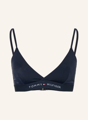 Tommy Hilfiger Bralette Bikiny Top tmavě modrá