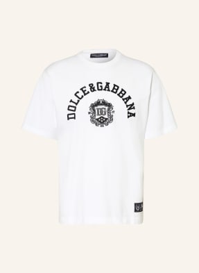 Dolce & Gabbana Tričko bílá / černá